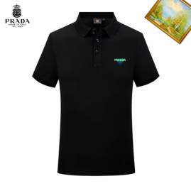 Picture of Prada Polo Shirts Short _SKUPradaM-3XL25tr23825744